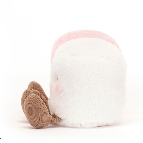 Jelly cat Amuseables Pink And White Marshmallows NWT - Picture 3 of 3